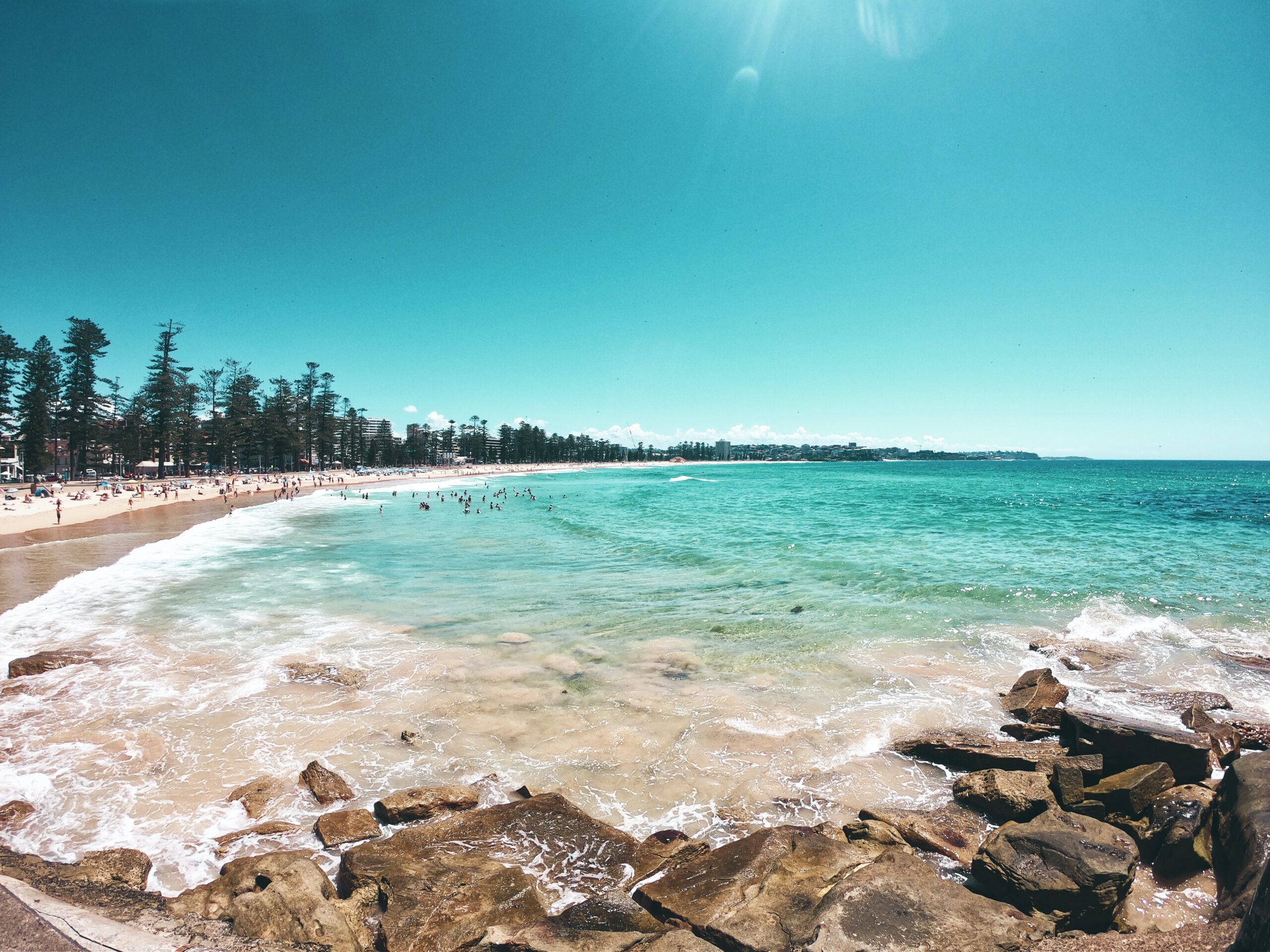 Cabbage Tree Bay in Manly Cabbage Tree Bay in Manly